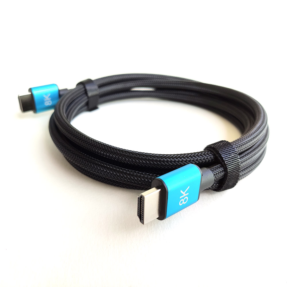 Новейший Ультра высокоскоростной 2,1 HDMI-кабель 3D 8K @ 60 Гц 4K @ 120 Гц 48 Гбит/с 4320P золотистый 1 м, 1,5 м, 3 м HDMI-кабель
