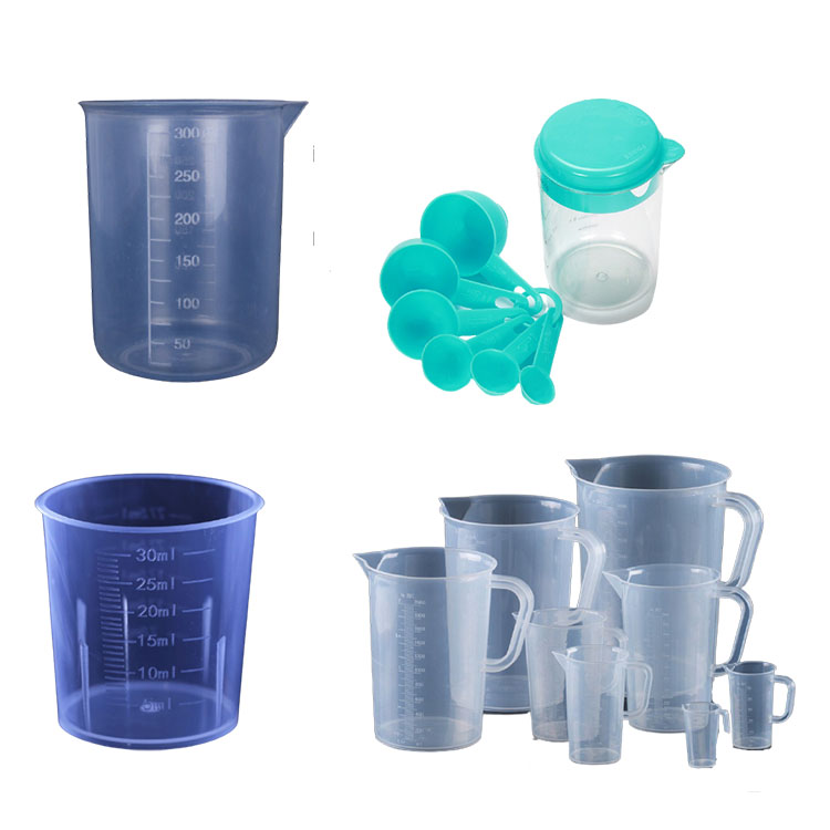 P&M food grade plastic coffee measuring cup 100ml~5L