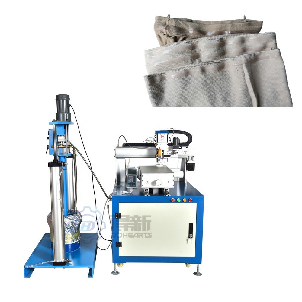 Silicone elastic tapes wave type coating machine