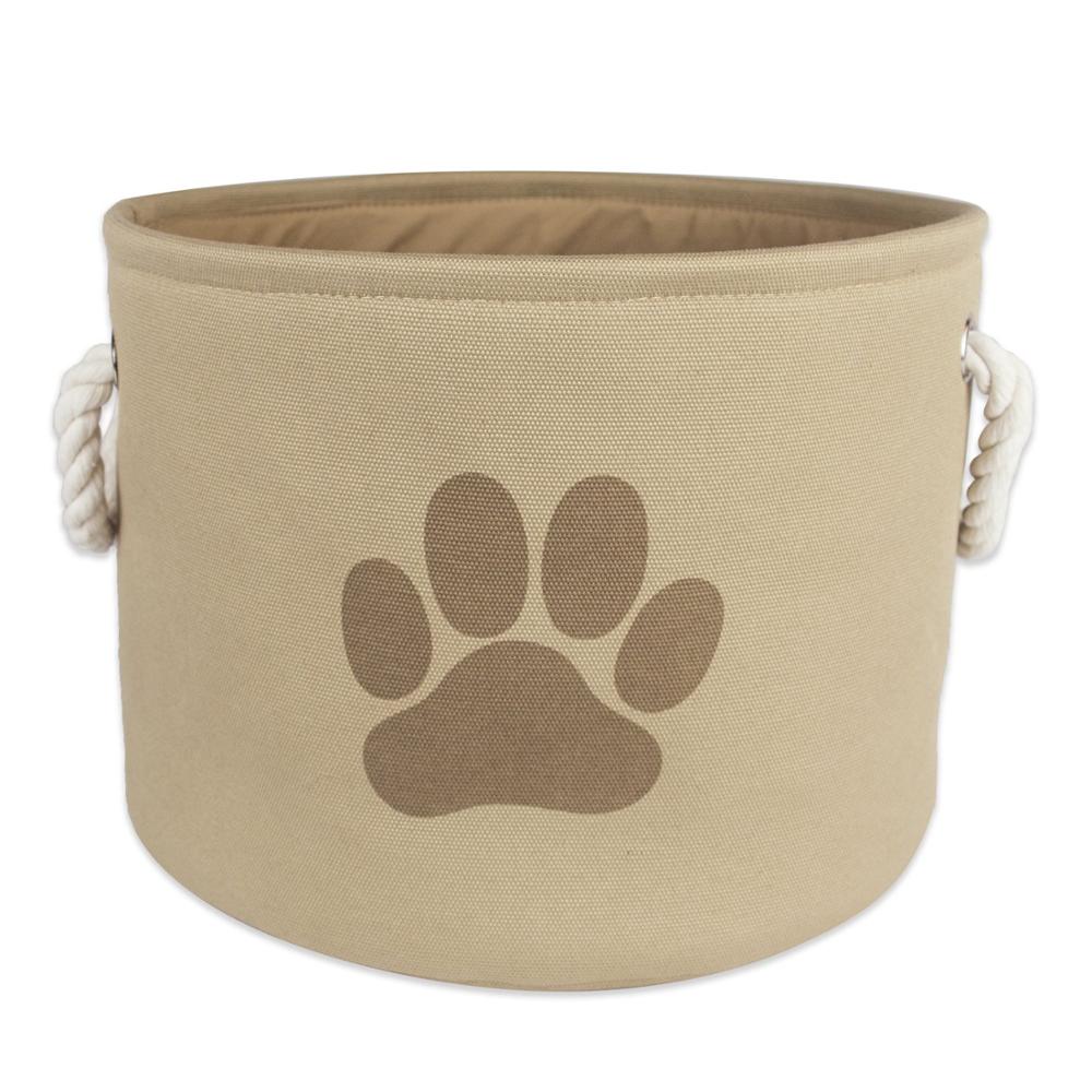 Druable fabric foldable clothing toys storage bin with handle for home storage