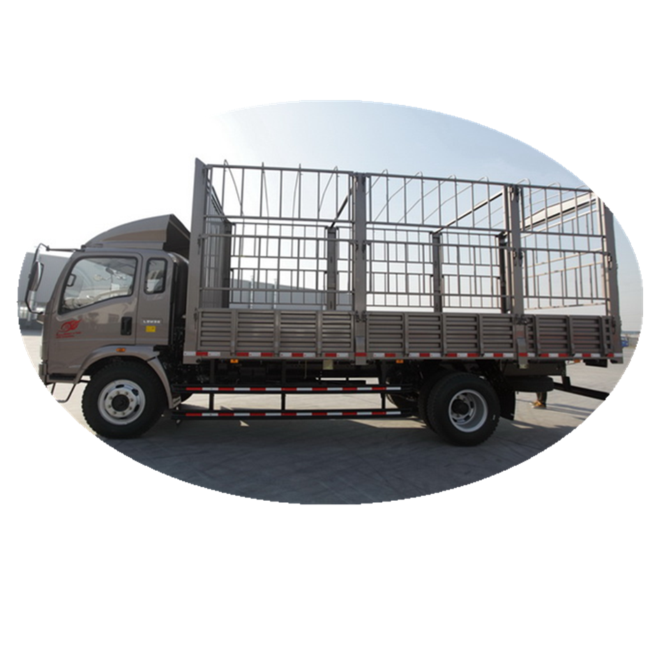 HOWO 4x2 van cargo truck