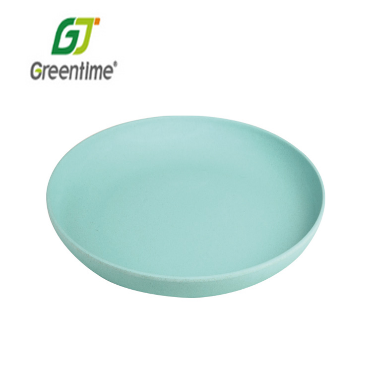 custom printed bamboo fiber plate