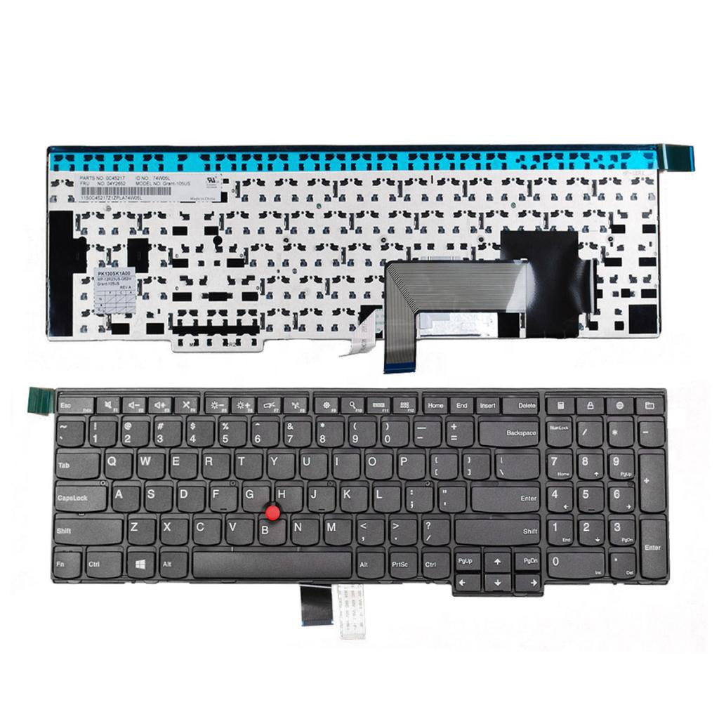 Клавиатура для ноутбука Lenovo ThinkPad E531 E540 W540 T540P, США, Черная