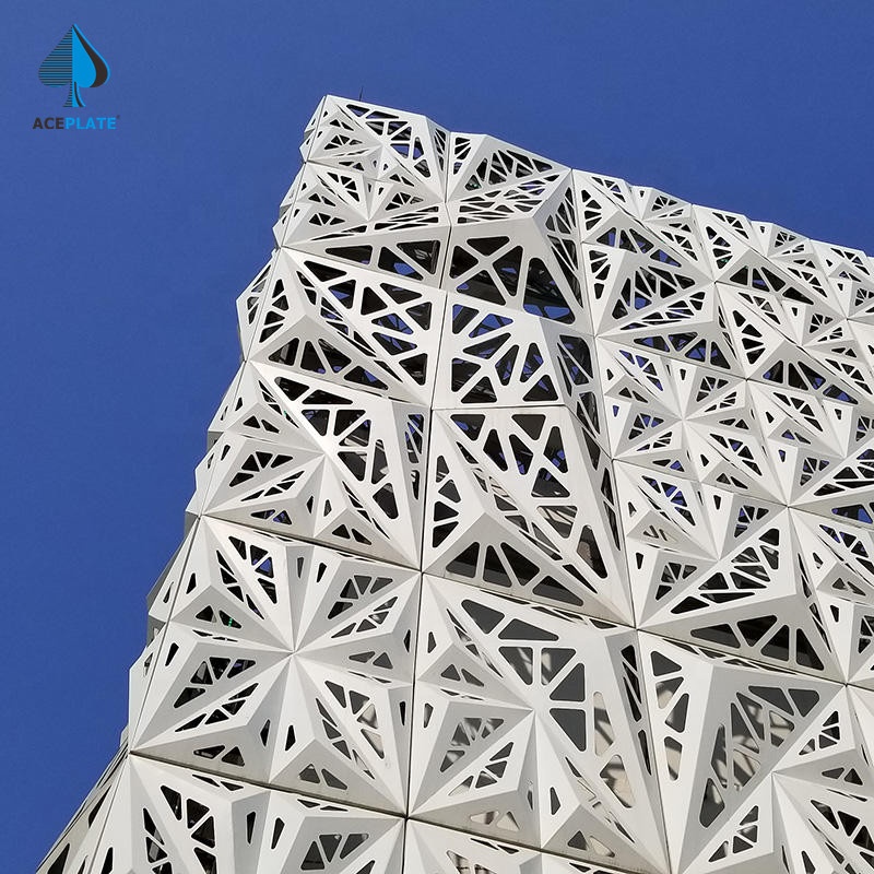 ACEBOND популярная алюминиевая декоративная облицовка стен 3D алюминиевая Сплошная Панель для проекта