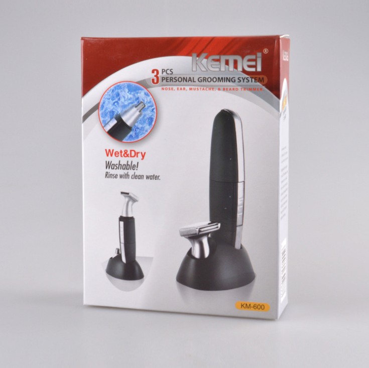 Electric nose hair trimmer 2 in one nose hair trimmer