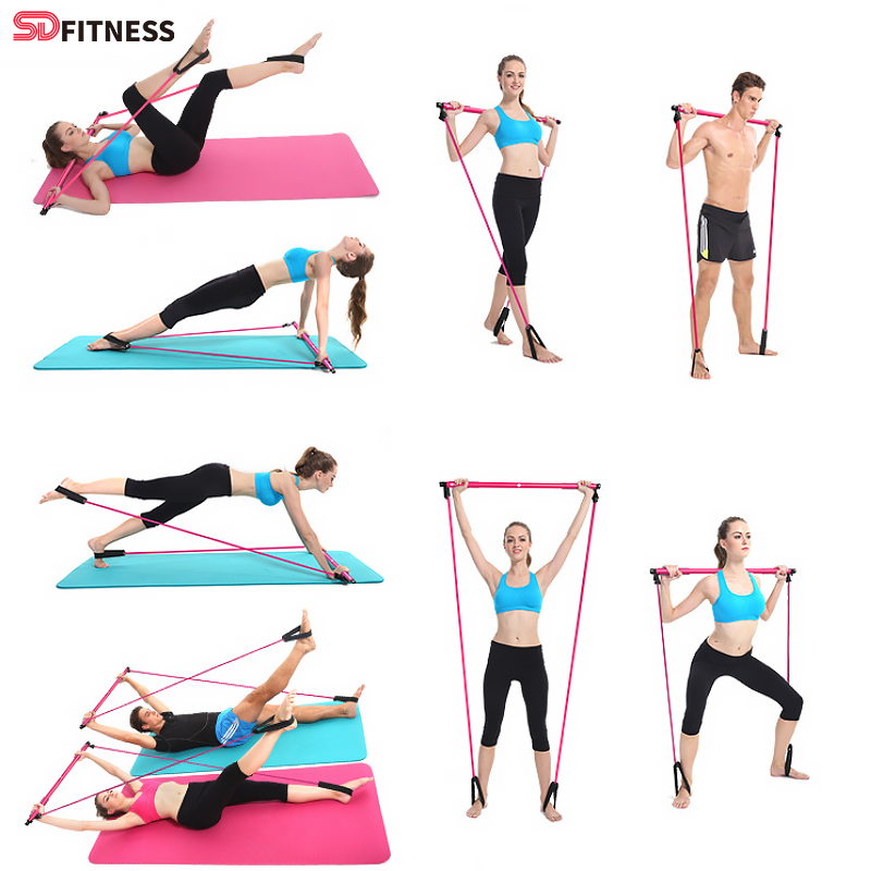 SD-PL02 Exclusive price home indoor fitness equipment portable yoga pilates stick for sale
