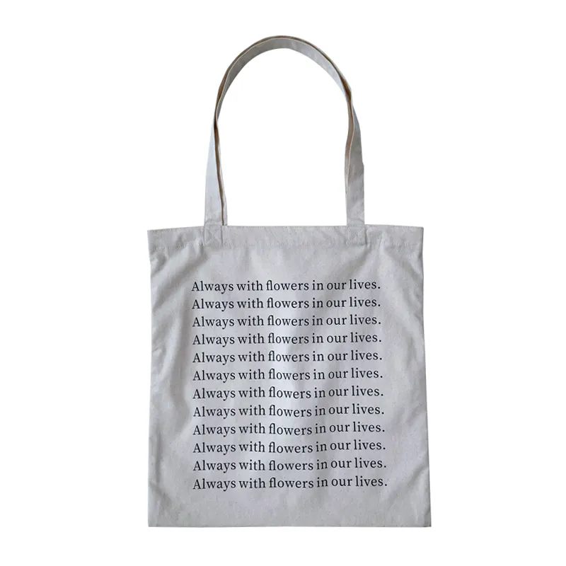 Fashion Recycle Custom Printed Women Wholesale Personalized Utility Tote Bag