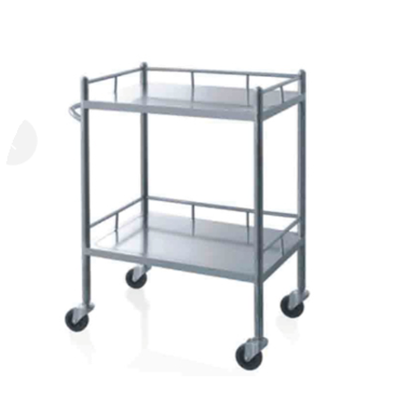high quality stainless steel instrument trolley hospital trolley