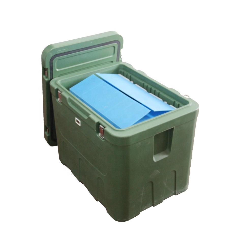 High capacity 120L Vaccine Blood Transport Medical Drug Ice Cooler Box