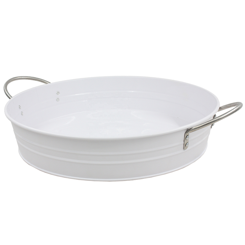 Luxury Wedding Party Serving Tray Decorative Food Storage Single Tier Serving Tray
