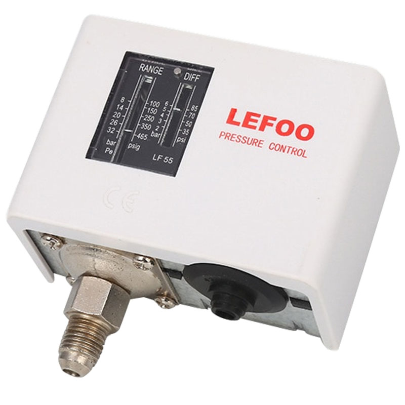 LF55 LEFOO CE сертифицированный РЕФРИЖЕРАТОРНЫЙ выключатель давления пара контроллер давления воздуха воды контроллер котла