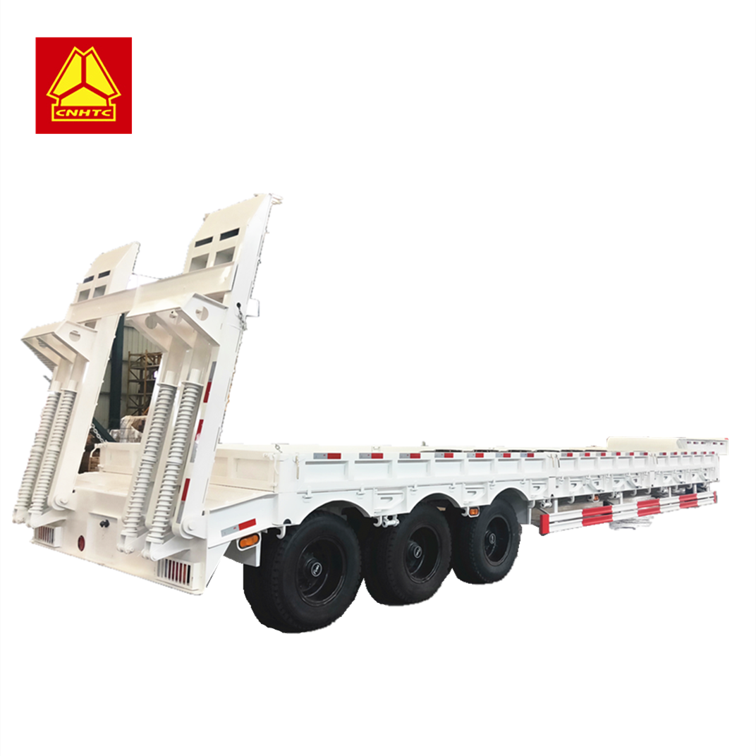 4 оси SEMI-TRAILER низкий прицеп
