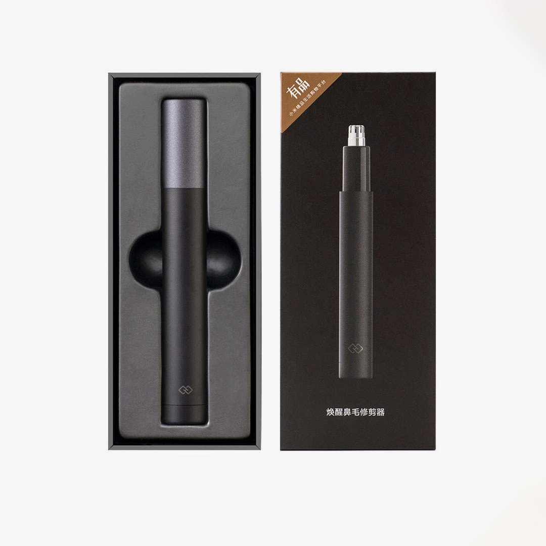 For Xiaomi mijia Portable AAA Battery Operated pencil Hair Scissors Nostril Shaver mens Electric Nose Hair Trimmer