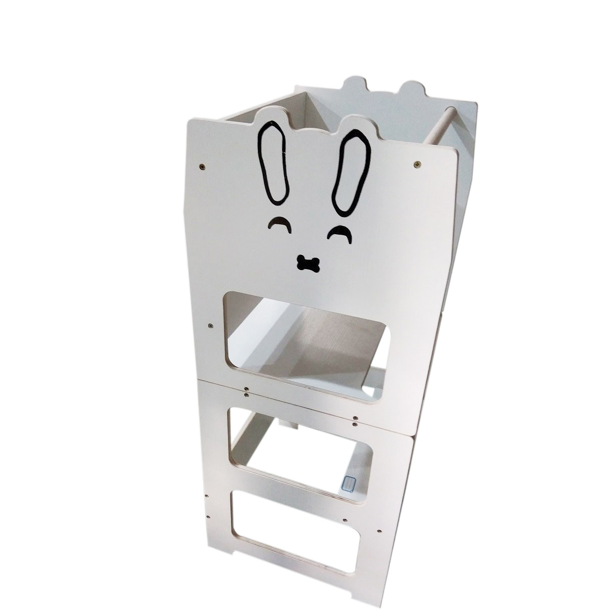No.2229 Multi-functional 2 in 1 Wooden Kitchen Helper Learning Stool Learning Tower For Kids Step Stool