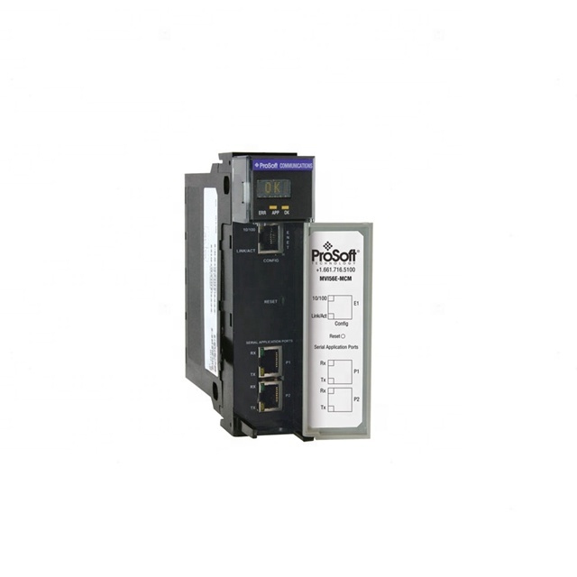 В заводской упаковке Prosoft MVI56E-MNET коммуникационный модуль