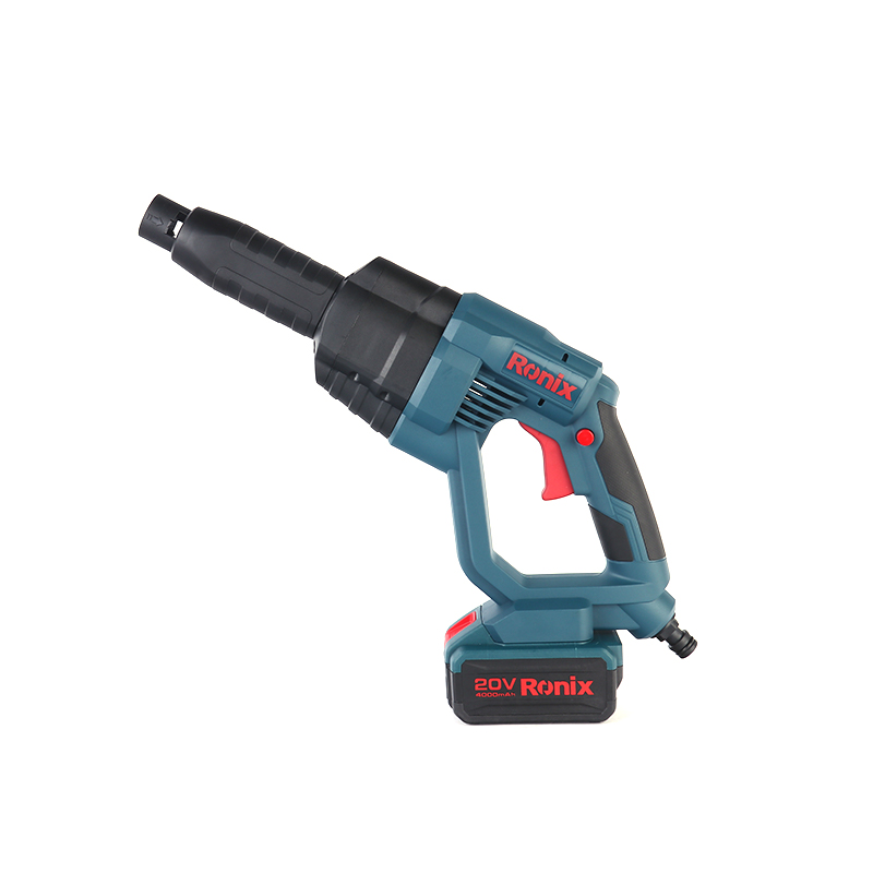Ronix Model 8930 20V 4A Battery Brushless Cordless High Pressure 25 Bar Carwash Machine
