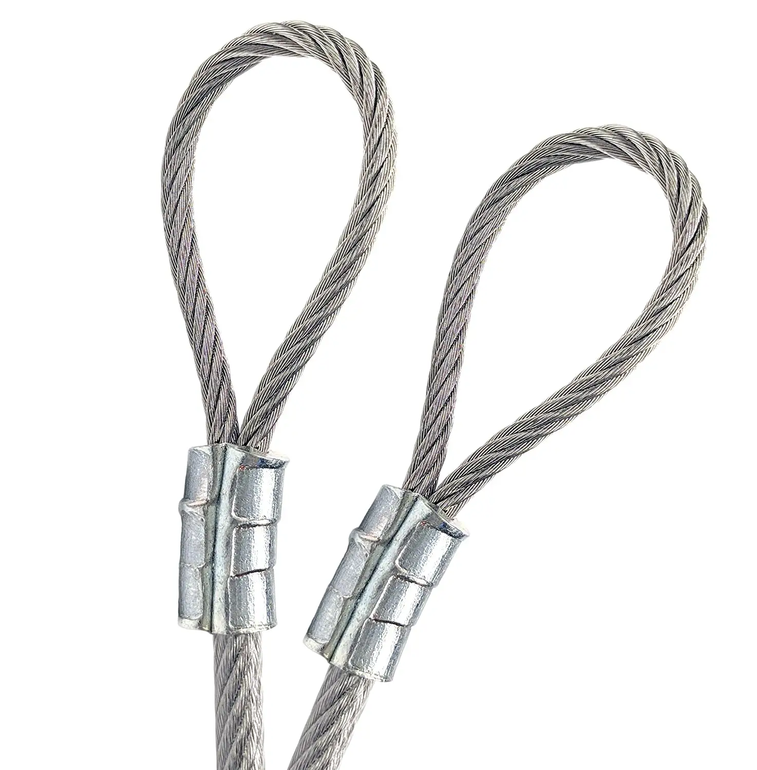 Aluminum Crimping Loop Sleeve Wire Rope Sleeves Double Barrel Ferrule for Wire Rope and Cable Line End