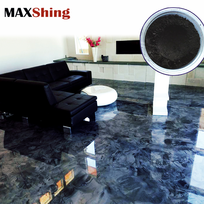 Maxshing оптом 3D эпоксидное полимерное покрытие цвет покрытия краски металлический пигмент из сюды и жемчуга порошок эпоксидная краска для пола