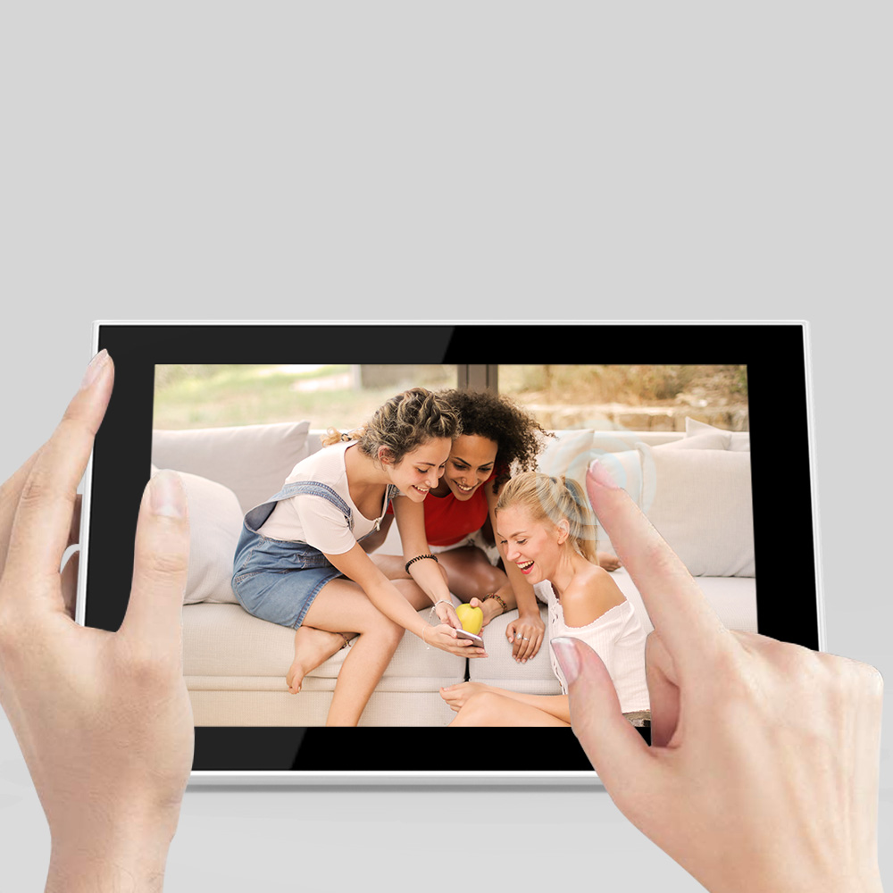 Wi-Fi HD дисплей Цифровая фоторамка 7 8 9 10 11,6 15,6 дюймов цифровая ЖК-рамка для фотографий
