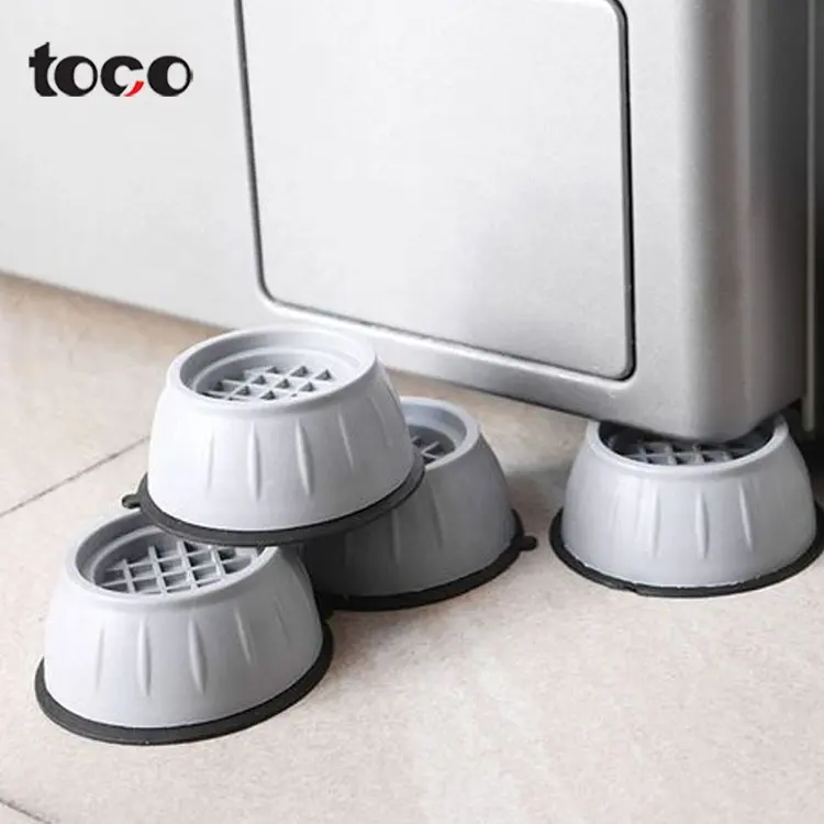 toco household Washing Machine Shockproof Moisture-proof Pads anti vibration washer feet pads