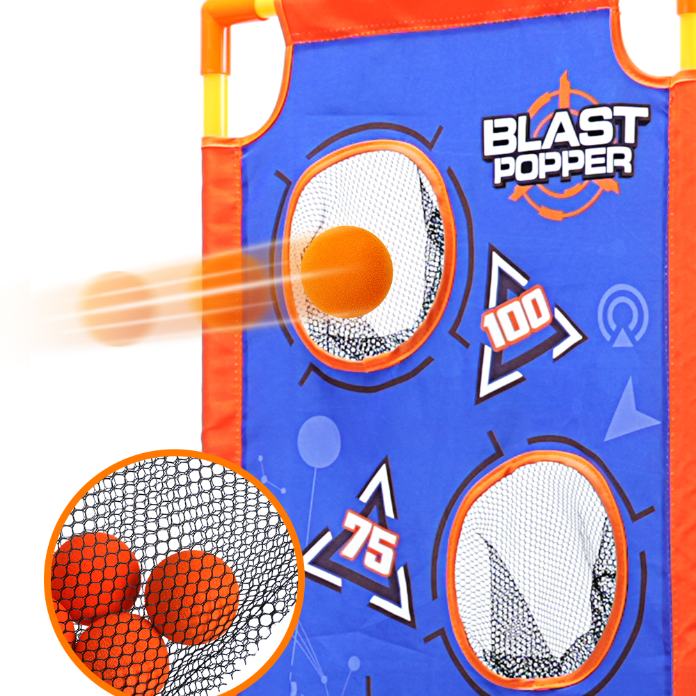 Target Shooting Net Toy Gun That Shoots Plastic Bullets Plastic Toy Gun Safe Bullet Gun With Soft Material For Children's Play