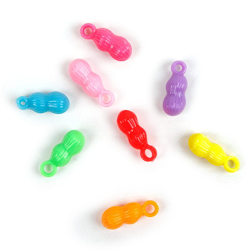 Wholesale Zoo Animal Pony Beads Craft Supplies Beading Plastic Beads For Jewelry Making