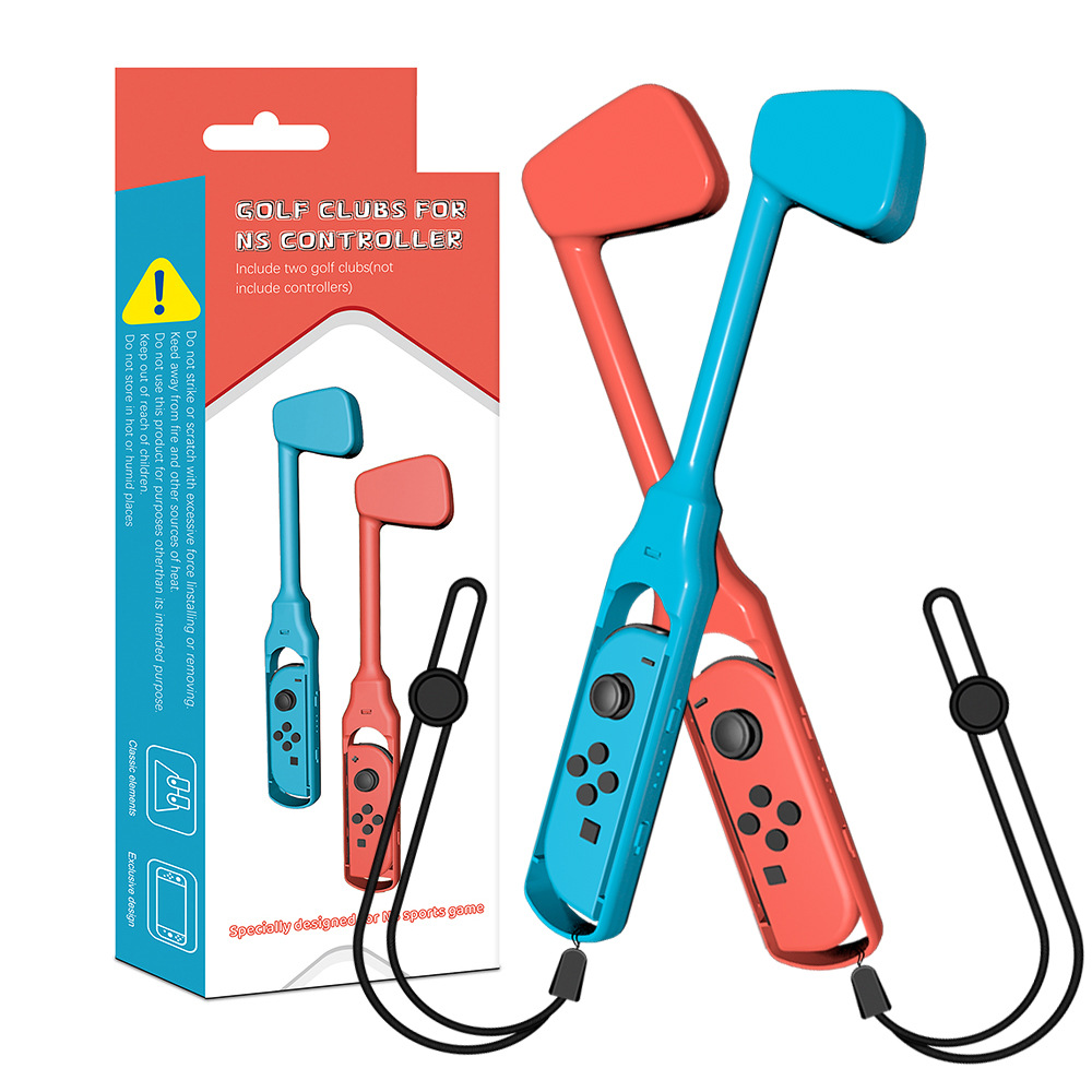 2 шт гольфские ручки Joy-Con клюшки для гольфа игры Аксессуары для игрового контроллера геймпад для Nintendo Switch Марио