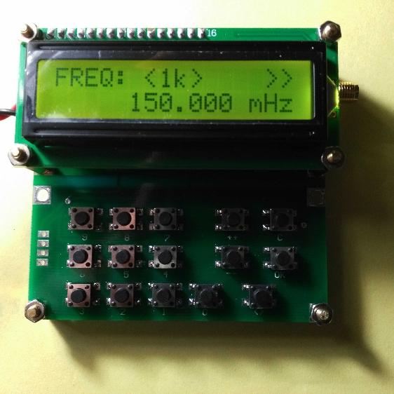 Генератор радиочастотных сигналов ADF4351 VFO HXY D6 V1.02, 35-4000 МГц