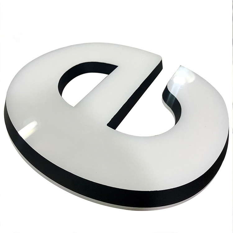 Outdoor waterproof 3D acrylic Alphabet logo sign custom led letters