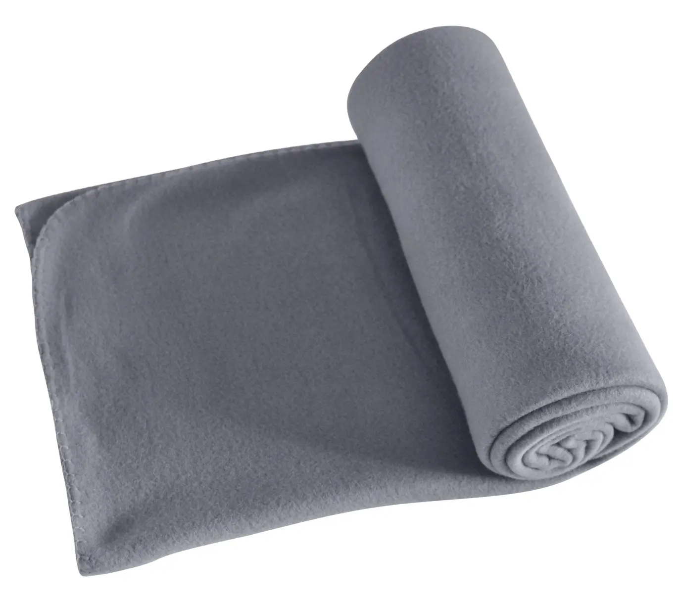 Базовая однотонная флисовая ткань из 100% полиэстера для одеял