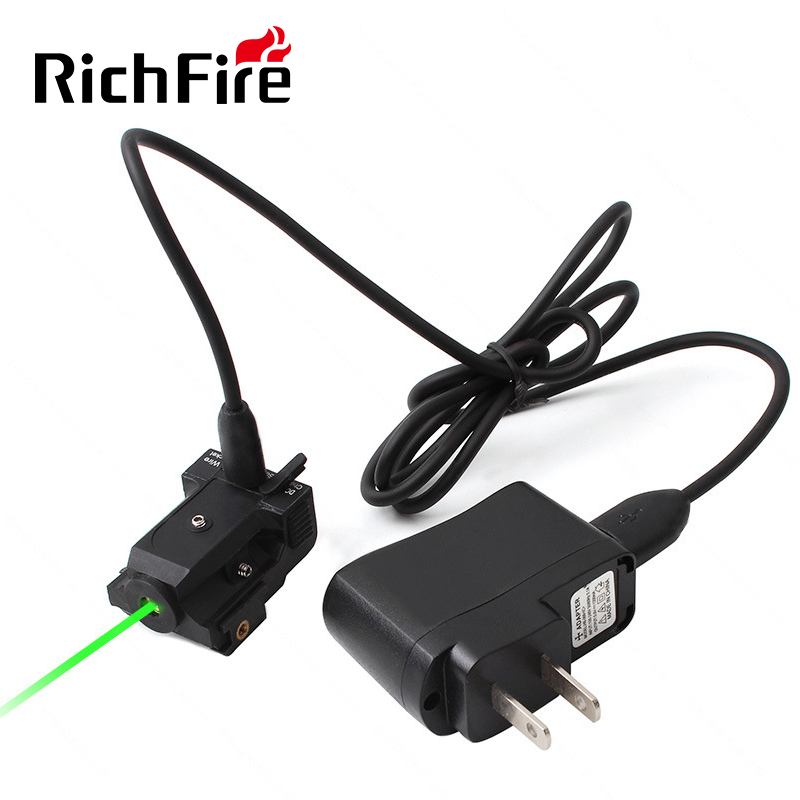 RichFire Пистолет зеленый лазерный прицел