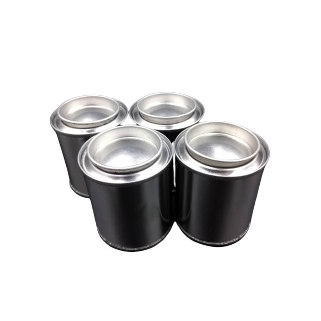 100ml Tin can white For Paint Packing Mini Tin Can with Lever Lid Customs metal can