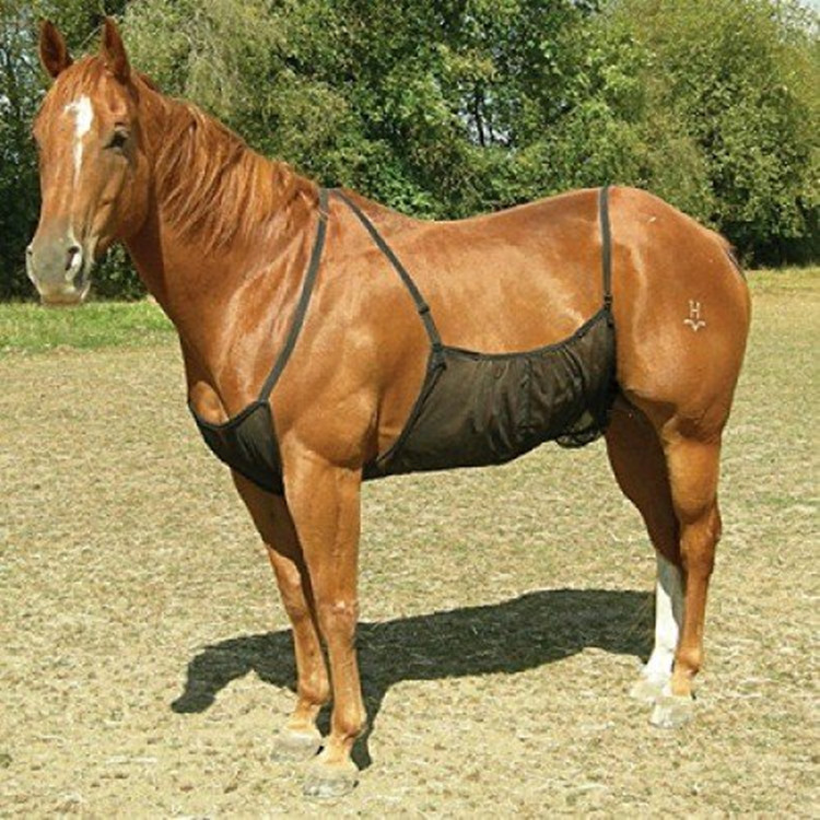 Horse Abdomen Protective Cover Horse Anti-mosquito Net Comfortable Breathable Anti-scratch Protection Mesh
