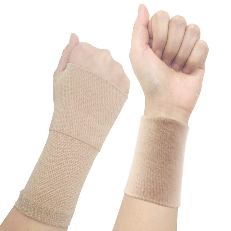 Eastic nylon injury palm medical support brace compression wrist sleeve