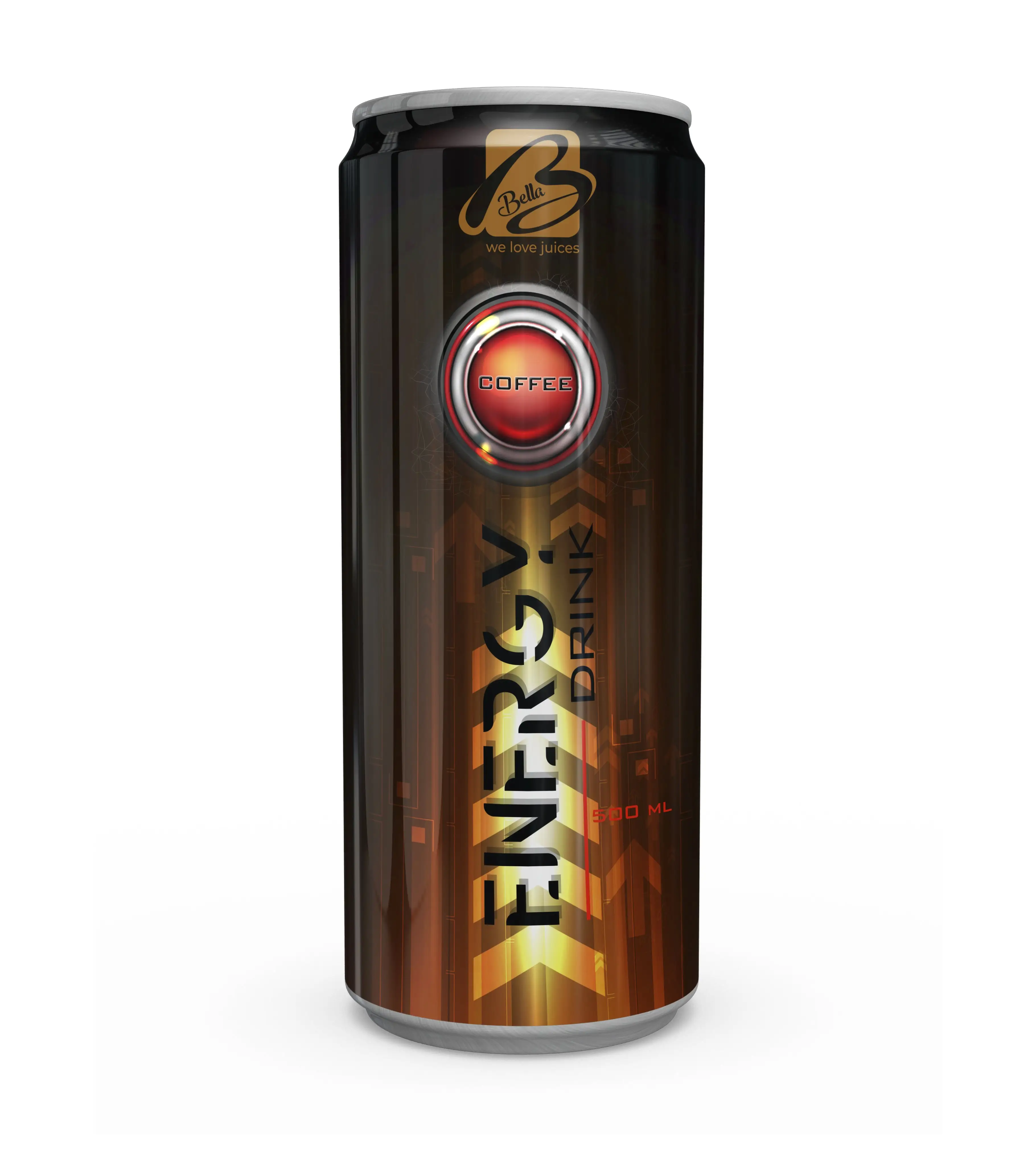 250ml 500ml Drink Manufacturers Custom Brand Printing Canned Coffee Drink Cold Brew Coffee Co Packer