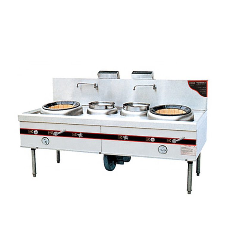 Hotel Restaurant 2 Plate Cooktop 2 Burner Gas Stove Top Electric Oven
