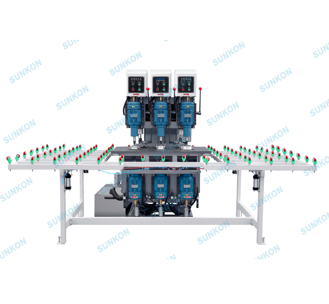 CGZK3 Glass Drilling Machine Machine Type And Ce Certification Glass Processing Drilling Machine