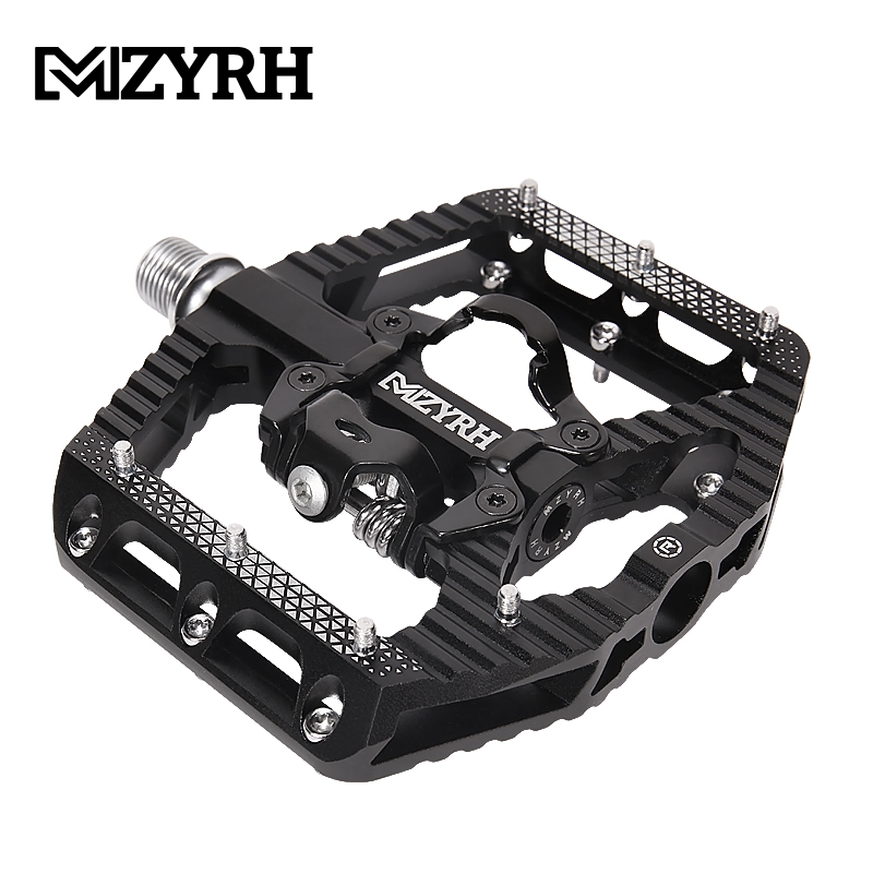 MZYRH велосипедные педали Нескользящая MTB велосипедные педали из алюминиевого сплава на плоской платформе применимо сглаживатель перепадов напряжения водонепроницаемые Аксессуары для велосипеда с MZ-156