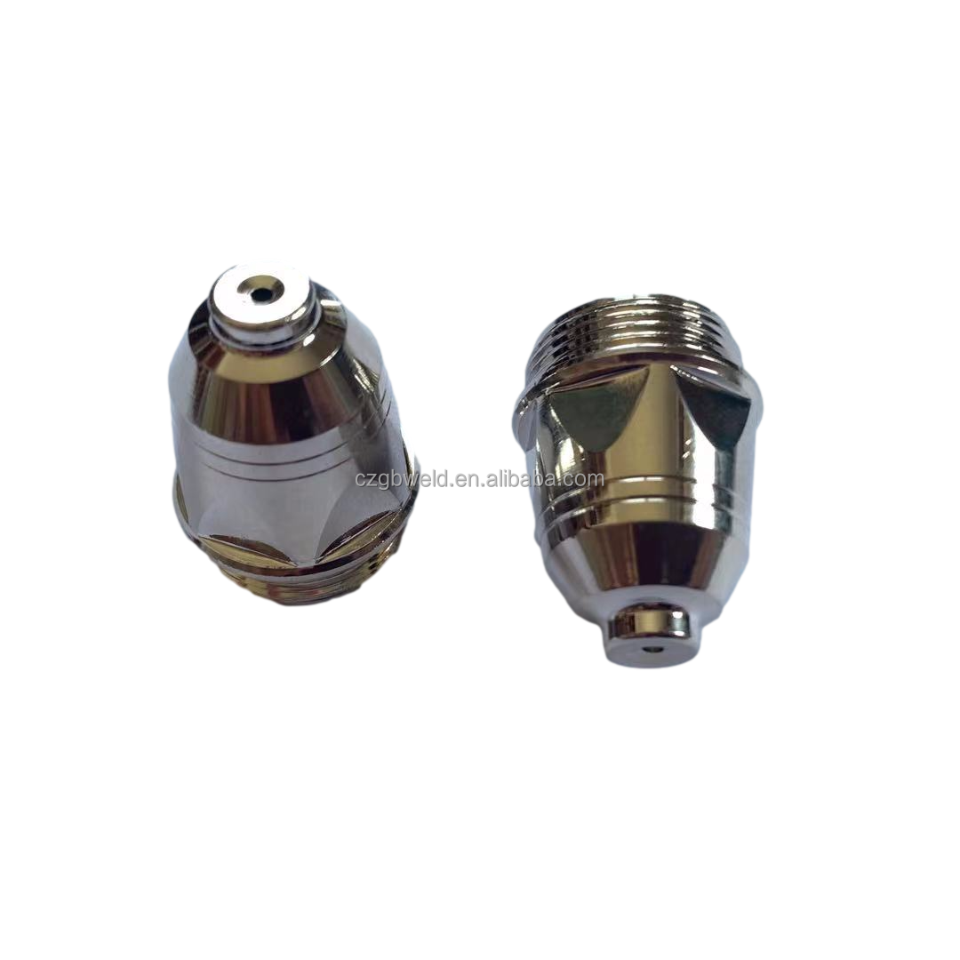 Heavy duty plasma cutting consumables plasma P80 cutter nozzle 1.3mm TET01310 for plasma cutting torch