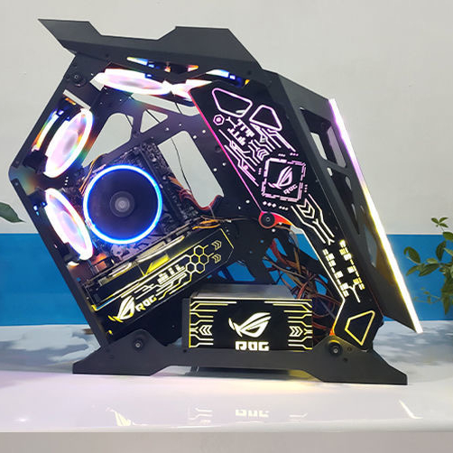 Выбор шасси для Интернет-кафе необходимый 4 rgb вентилятора 4 лампы для розового корпуса компьютера