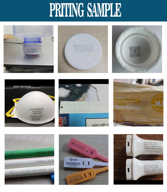 Industrial 3W 5W  Fly UV laser Printer for Date Expiry Batch Printing