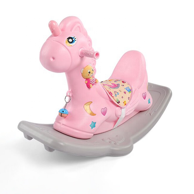 Eco-Friendly kids rocking chair Indoor Playground Toys ride on toy children's rocking horse