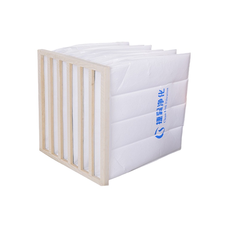 China high efficiency pockets filter material air pocket bag filter silo top filter