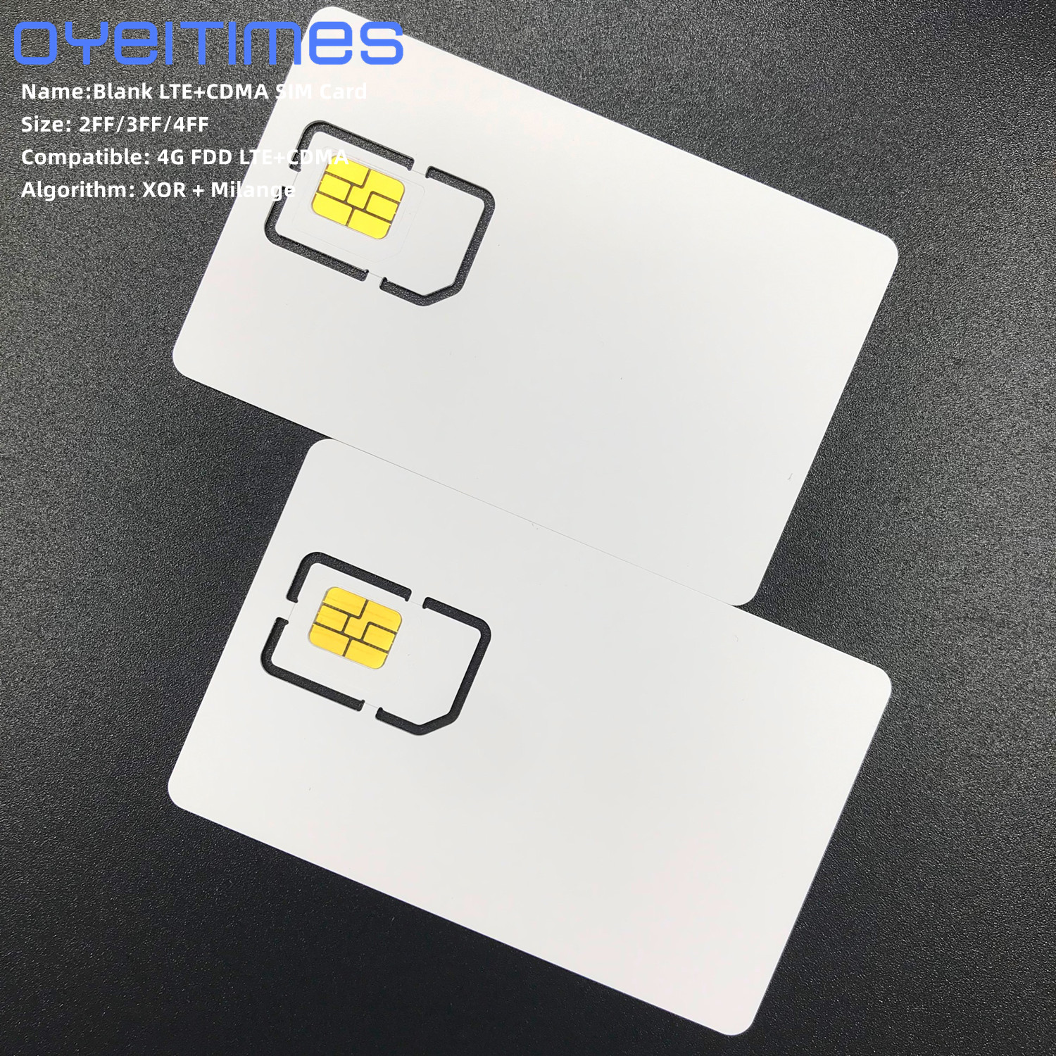 OYEITIMES 128k перезаписываемая 2G 3G 4G LTE + CDMA SIM-карта 3 в 1 для сотового телефона