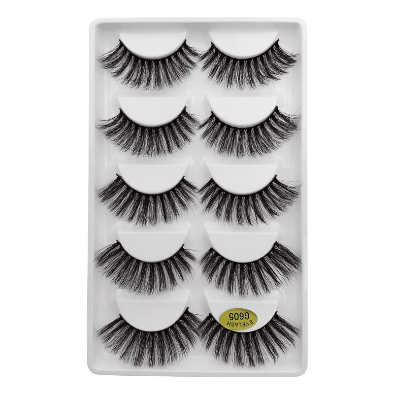 Wholesale 2021 New Individual Mink False Private Label Eyelashes Long Lash Custom Eyelash Packaging For Lady