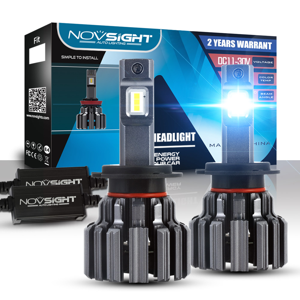 Novsight/nighteye A397-F03/F3 70w 15000lm 6000k 9006 hb4 H4 H7 M2 светодиодная фара 9005 hb3 Светодиодная лампа для автомобиля H11 светодиодная фара