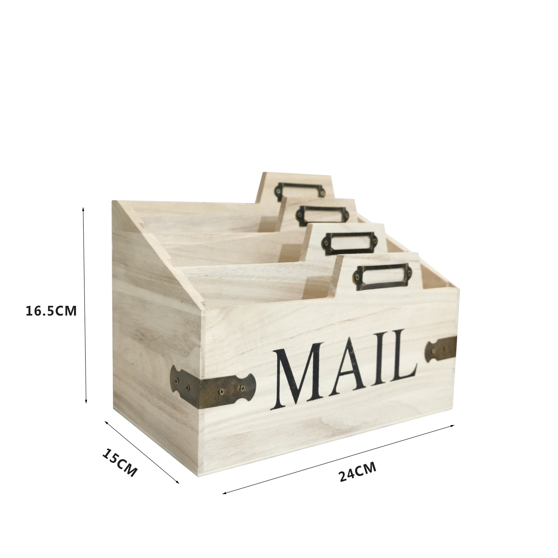 Office desktop storage box wooden a4 paper folder multi-layer sorting storage file document rack