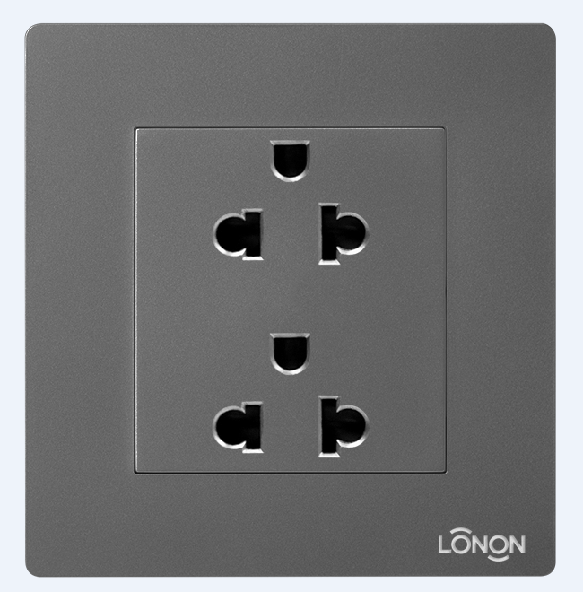 LONON 2 Gang US Socket