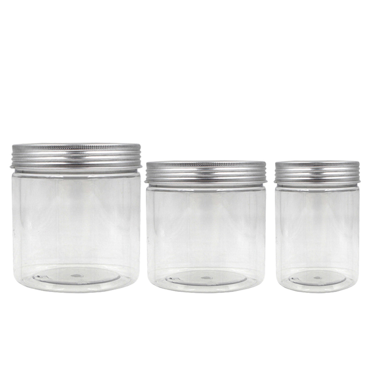 Empty Clear Eco Friendly PLA Jars 120 ml 240ml 250ml Biodegradable Plastic Packaging Plastic Jars
