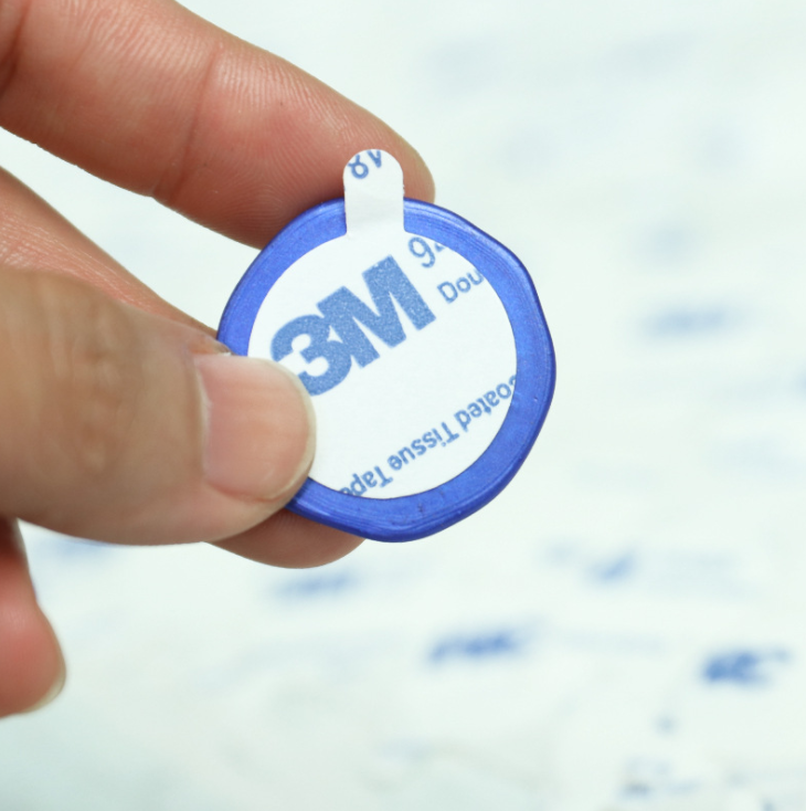 Factory Wholesale 3M Round Double sided tape adhesive for wax stickers